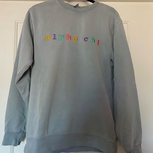 Alpha chi sweatshirt